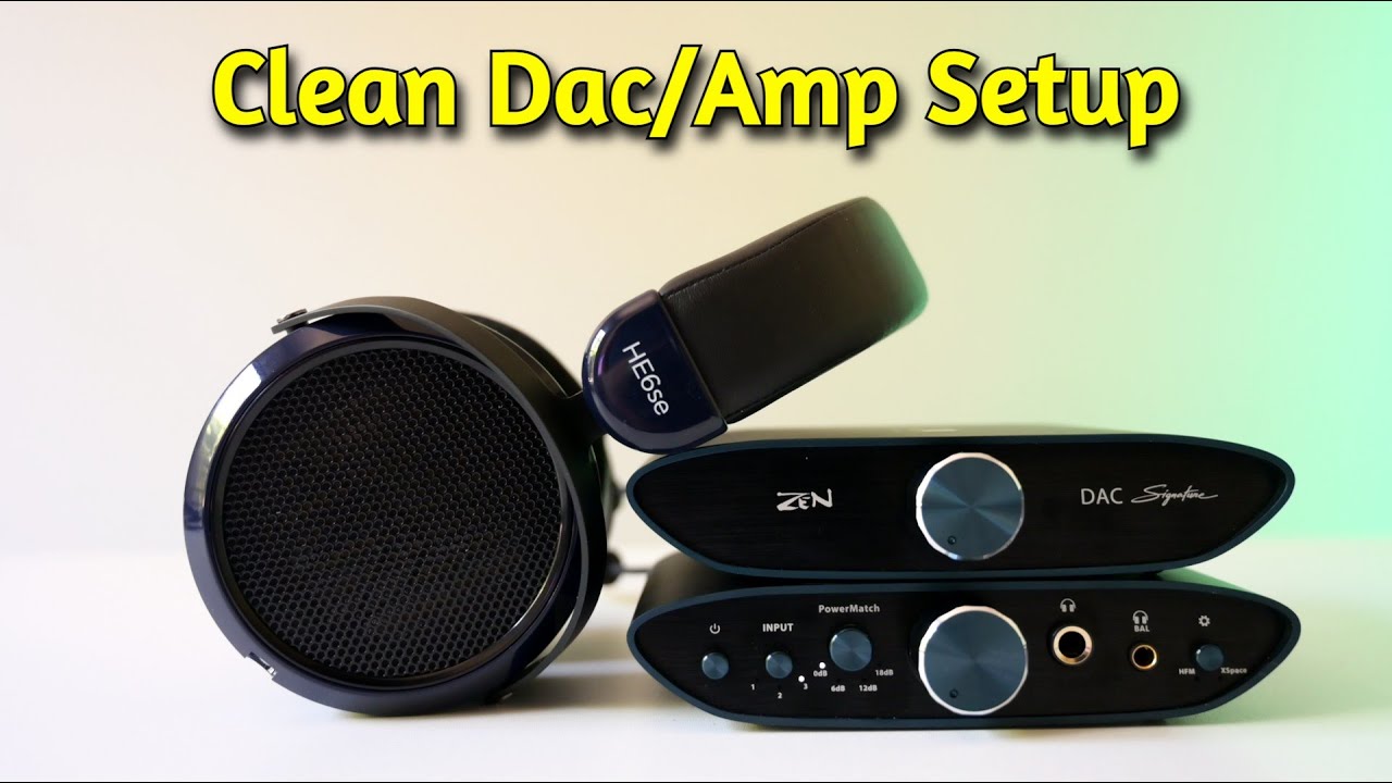 The Cleanest Dac Amp Set up - Ifi Zen Signature DAC AMP Hifiman Set