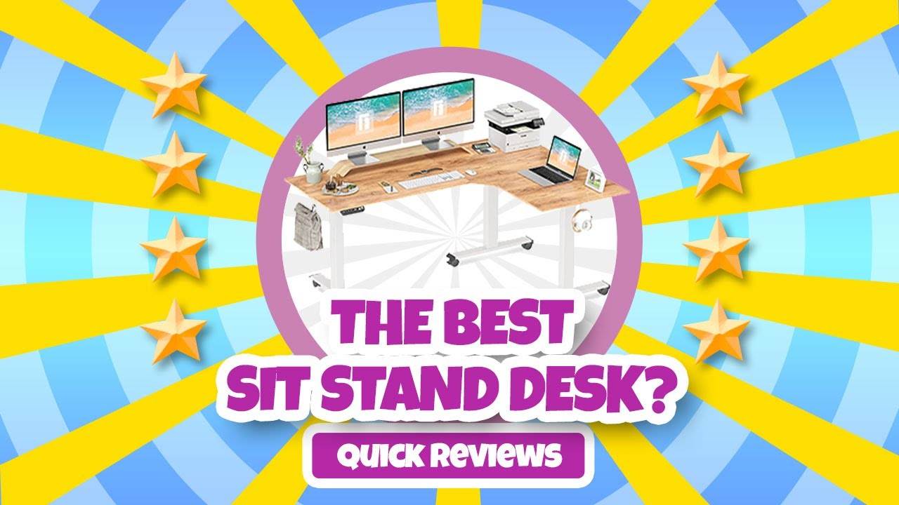 FEZIBO Triple Motor L-Shaped Electric Standing Desk Build Quick Review