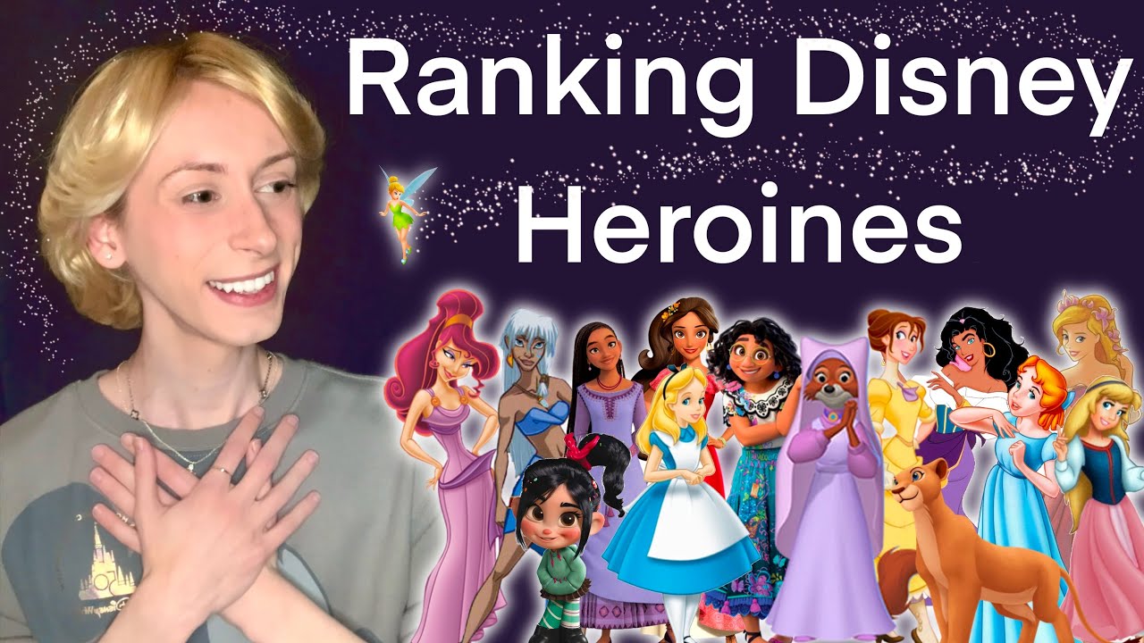 RANKING DISNEY HEROINES!! 🏺💫🧚🏻‍♀️ with Nicky Marra!