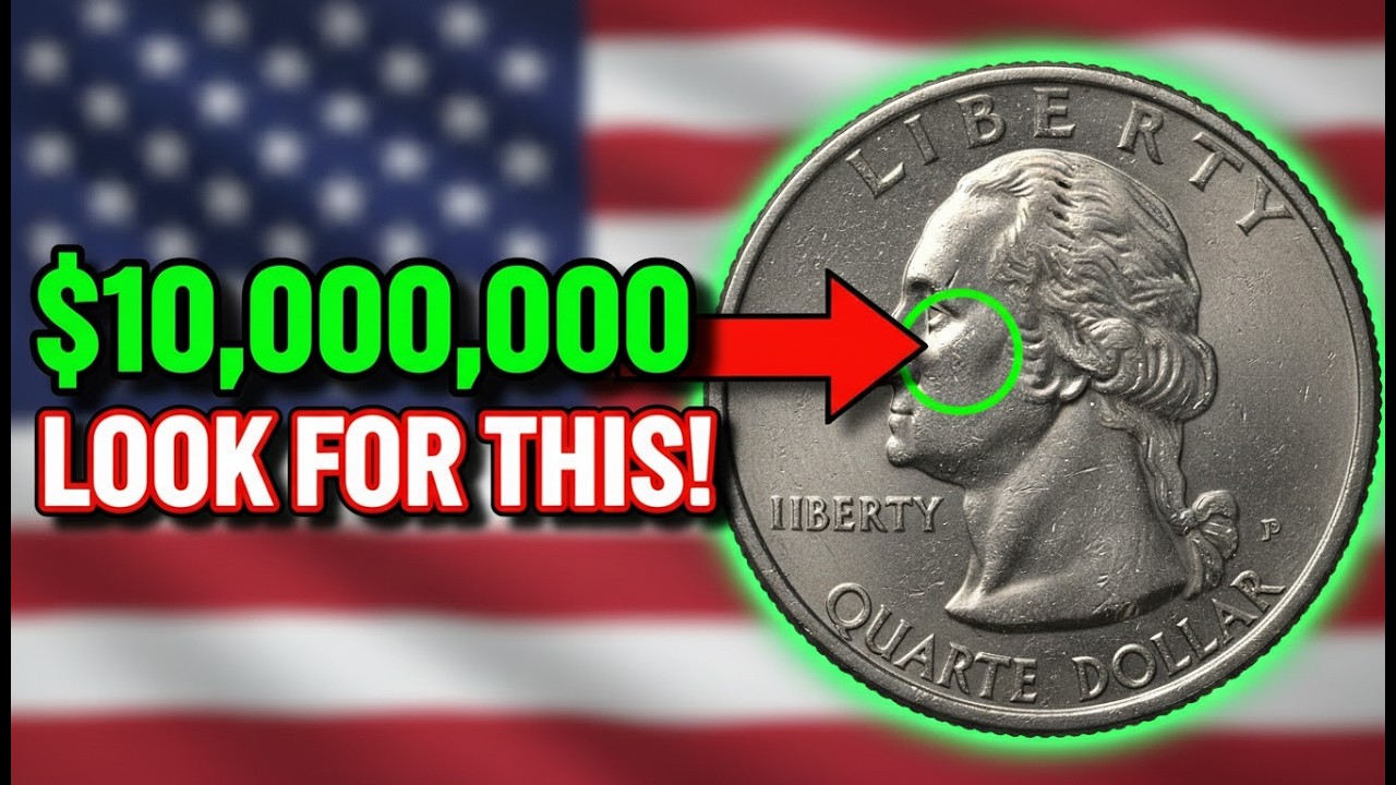 Rarest Washington Quarter Dollar – Worth Thousands! Coins to Look For Now