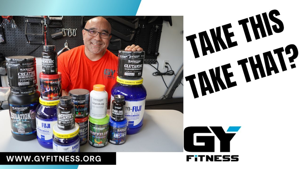 Take This! Take That! What supplements should you take?