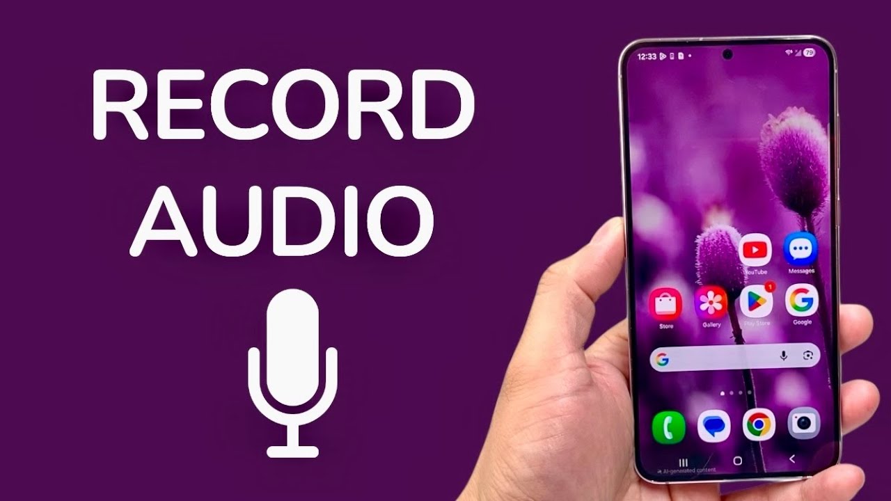 How To Record Audio On Android Phone