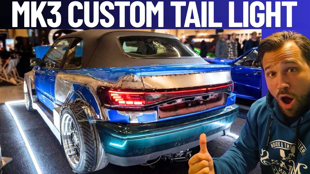 CUSTOM ID4 TAIL LIGHT ON MY VW MK3