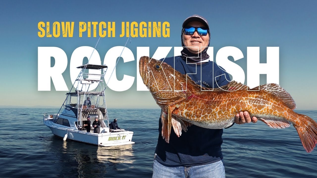 Slow Pitch Jigging for Rockfish at Kidney Bank | Santa Barbara Island, California