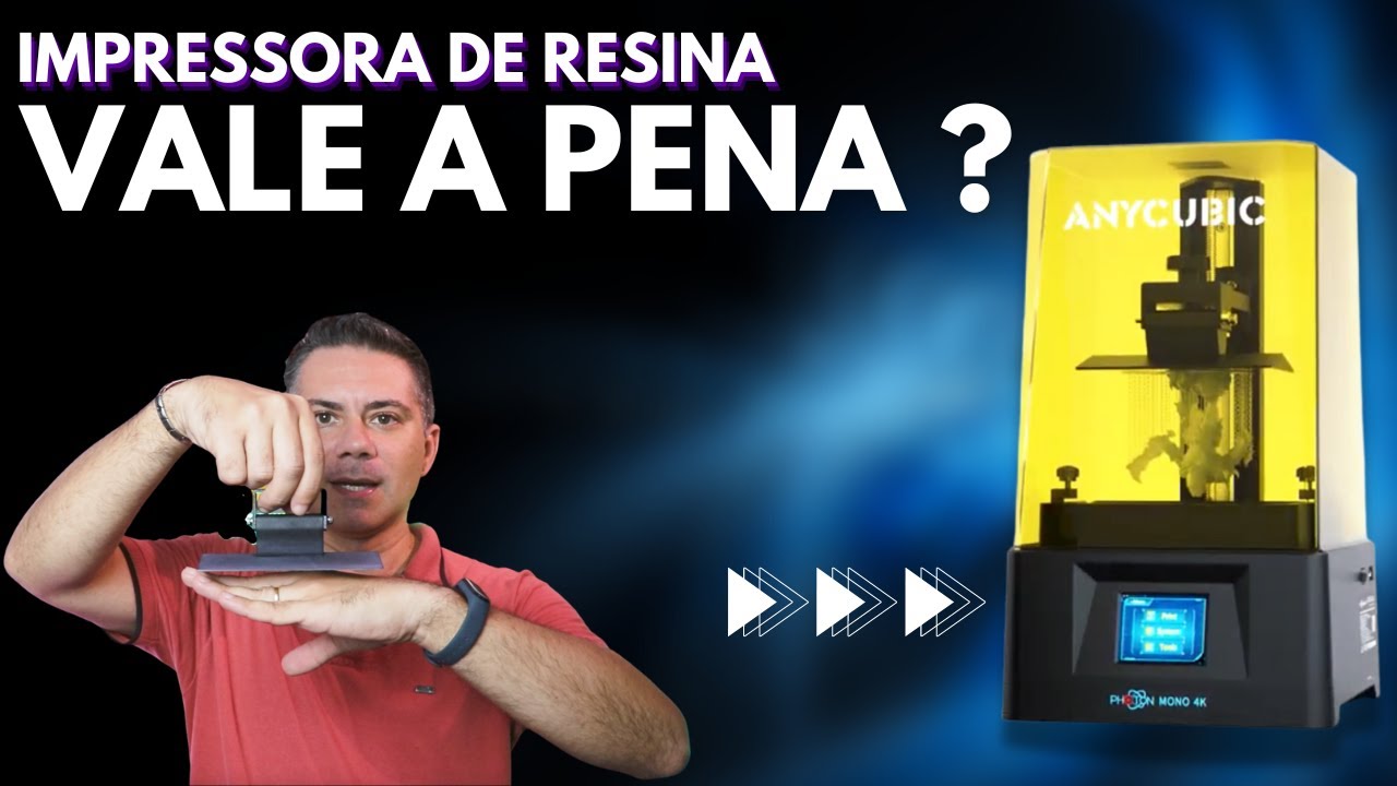 IMPRESSORA 3D DE RESINA - VALE A PENA ? Minha experiência ao usar