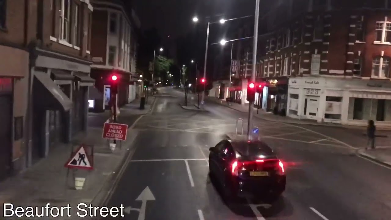 Full Route Visual | N22 Fulwell - Oxford Circus | WHV127 BV66VJZ