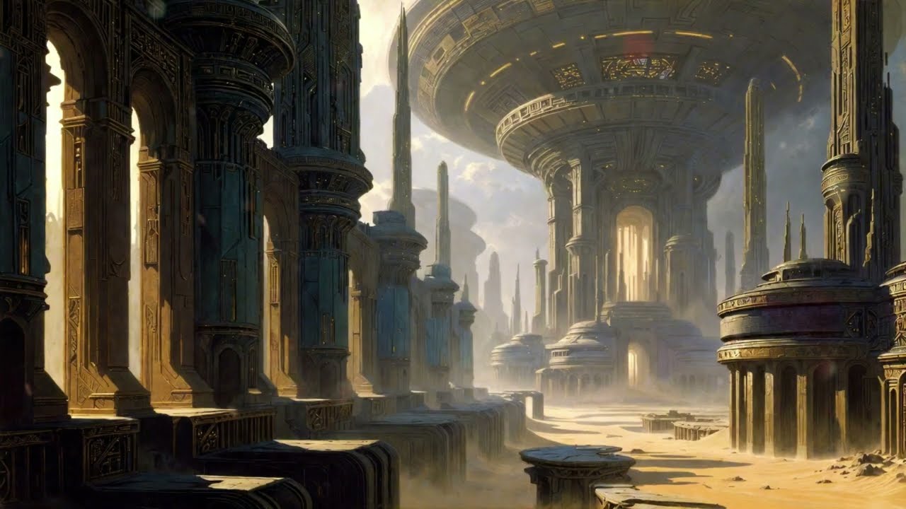 Off-World Colonies Await - Ambient Desert Music for Study