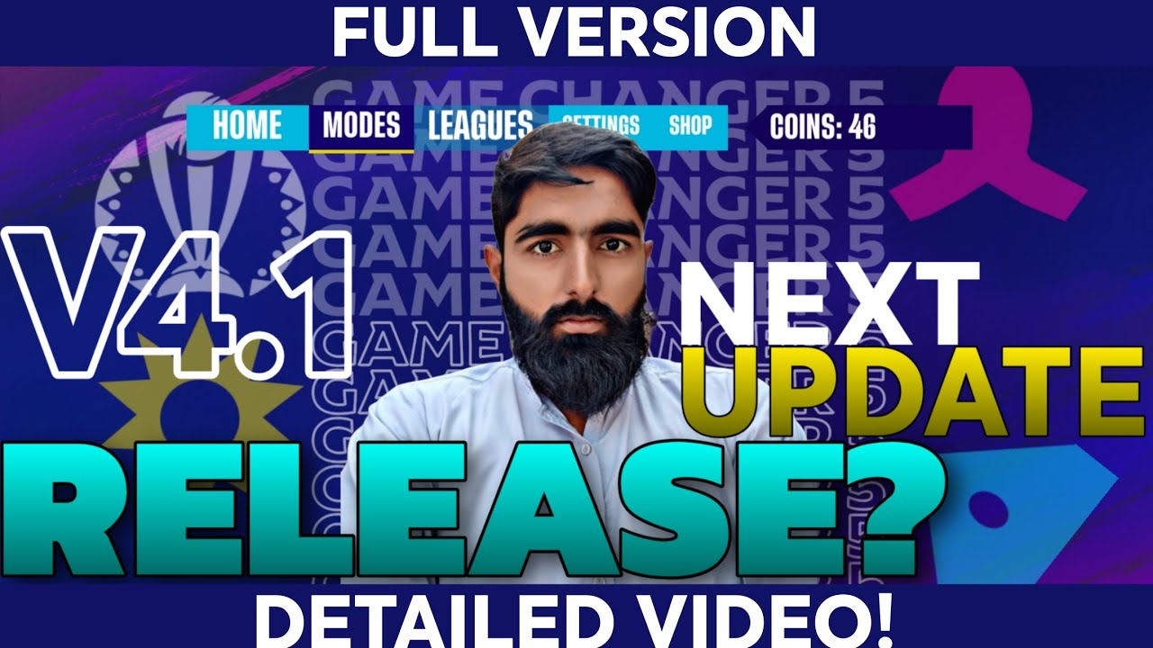 Cricket Game Changer 5 v4.1 Full Version | WHEN? | Need Your Answer!