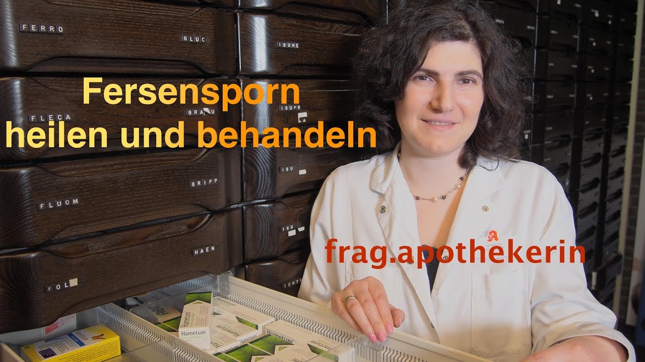 Fersensporn heilen und behandeln. Beratung aus der Apotheke.