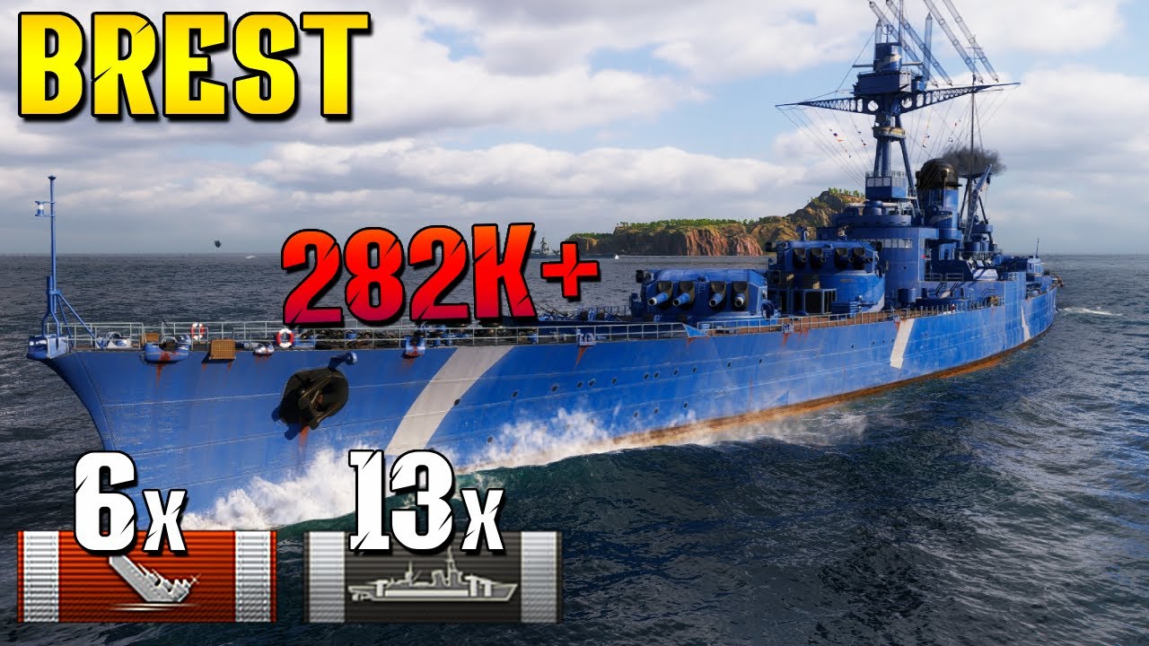 Cruiser Brest - Surprise attacks deal fatal damage