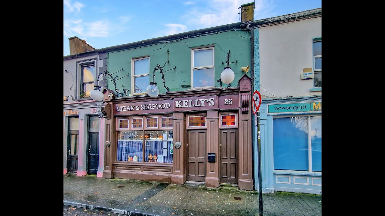 Kelly's Bar & Restaurant, Kilrush, Co. Clare. V15 VA47