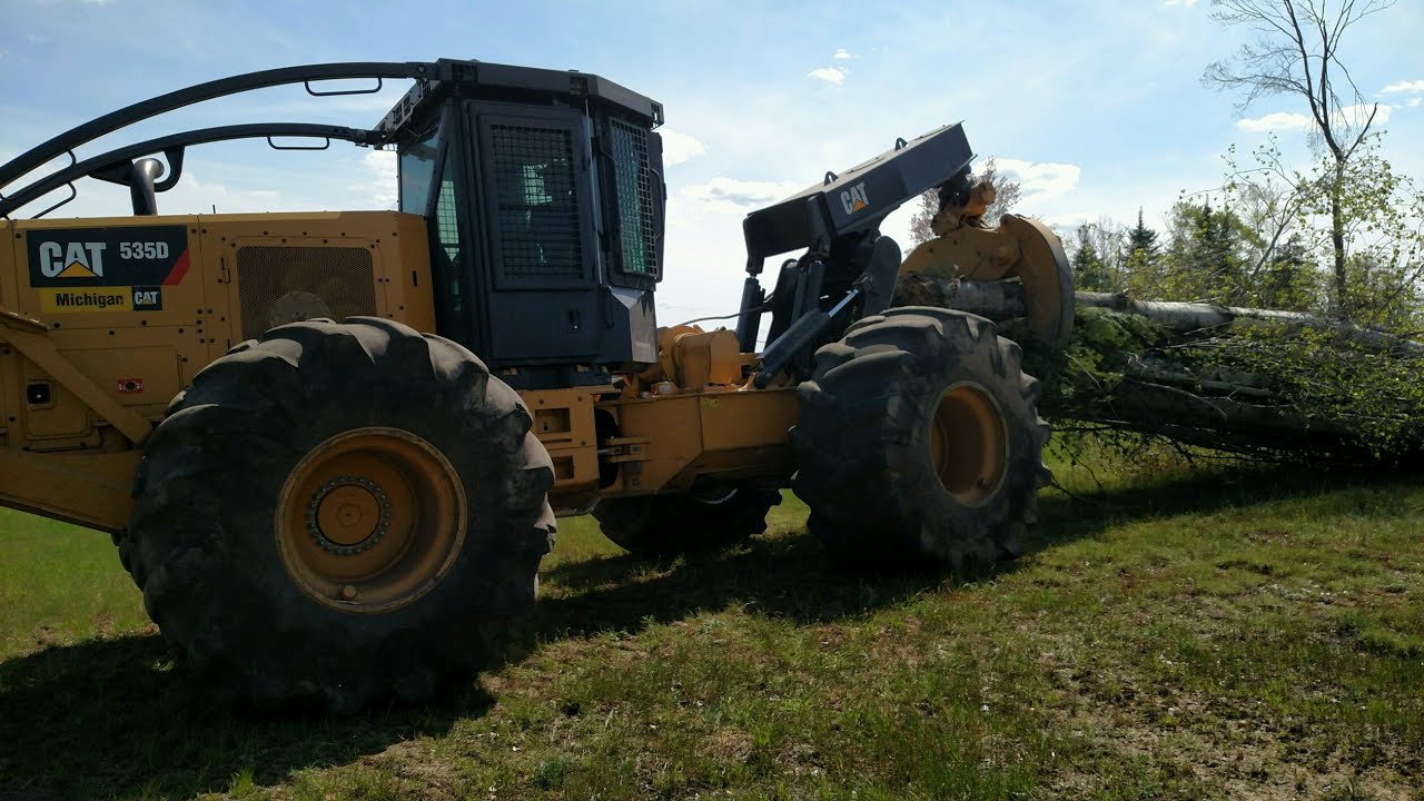 CAT 535D ТРЕЛЕВОЧНЫЙ ТРАКТОР