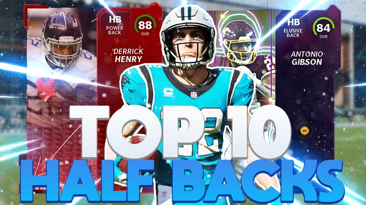 TOP 10 RUNNING BACKS INSIDE MADDEN 22 ULTIMATE TEAM!