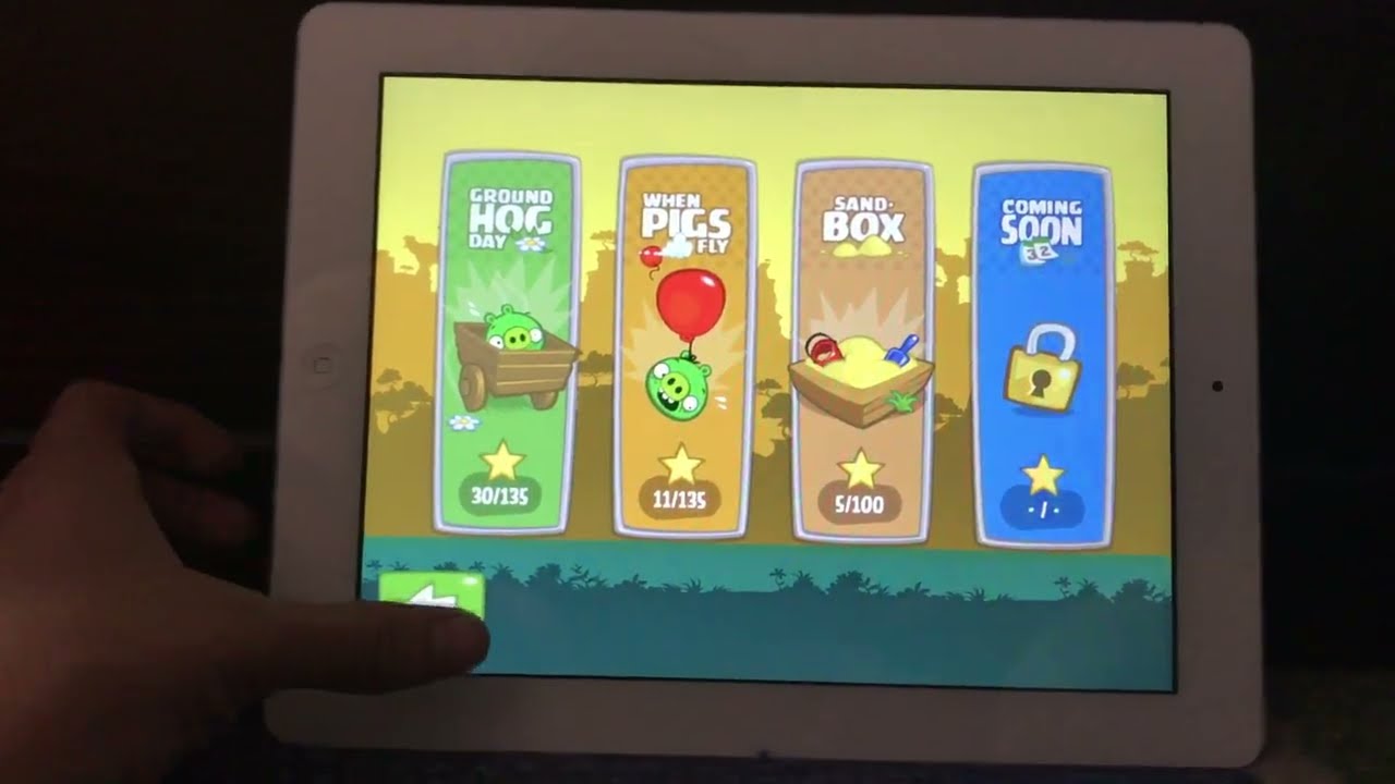 Bad Piggies HD 1.0.0 On iPad 2 iOS 4.3.2 Gameplay