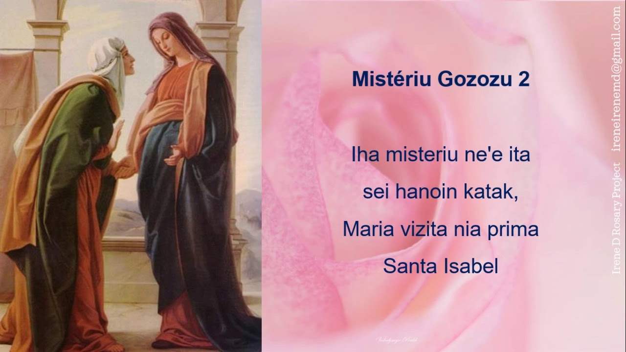Rozariu iha Tetun Mistériu Gozozu - The First Rosary In Tetun Language ever released on the internet