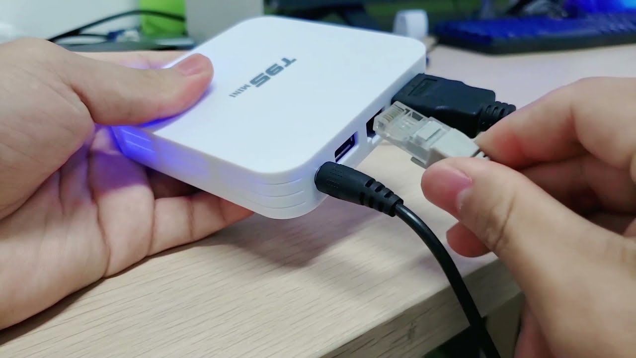 T95 MINI TV Box - Official Android TV OS-HD broadcast