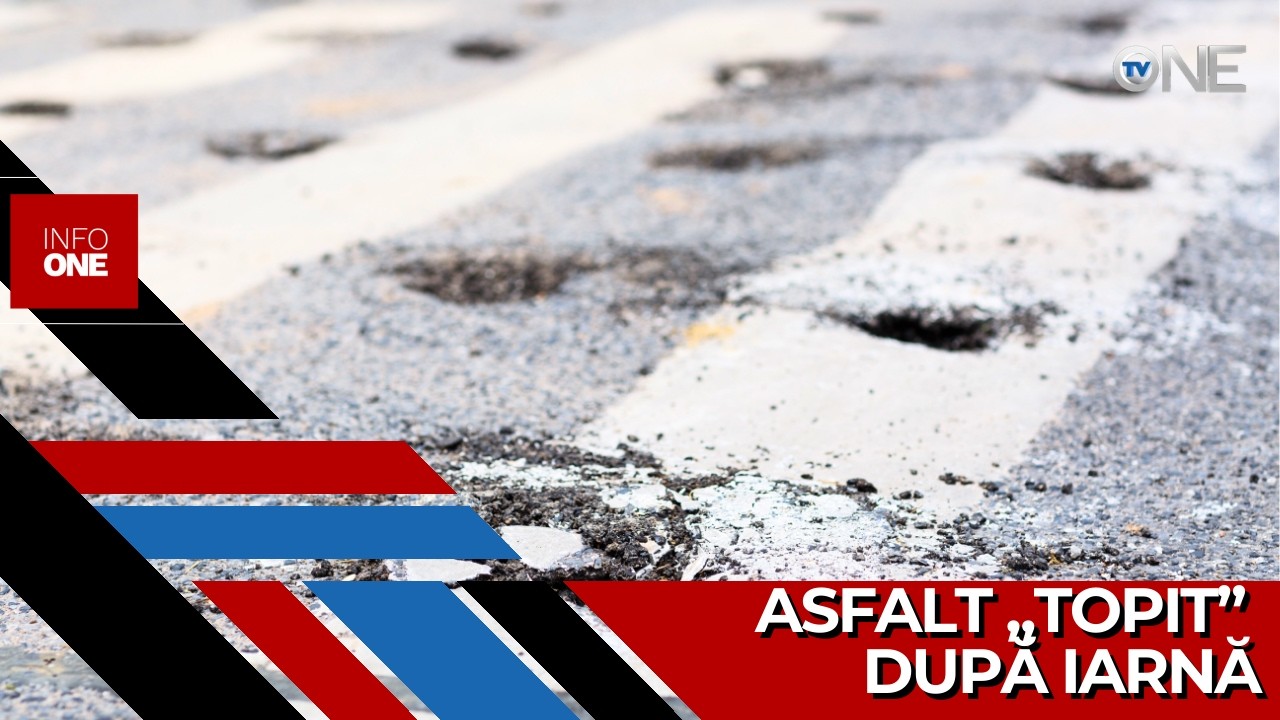 INFO ONE – Drumul național Chișinău-Hâncești a ajuns într-o stare deplorabilă