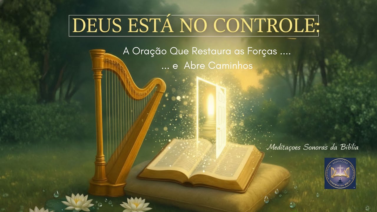 DEUS ESTÁ NO CONTROLE: A Oração que Restaura as Forças e Abre Caminhos (Meditação Profunda)
