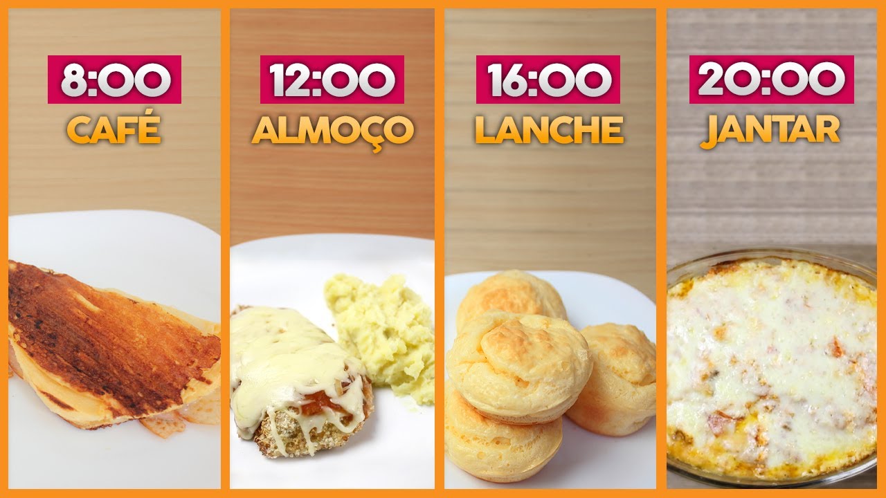 CARDÁPIO SAUDÁVEL! Pão Fit no Café da Manhã, Parmegiana, Pão de Queijo de Liquidificador e Lasanha!