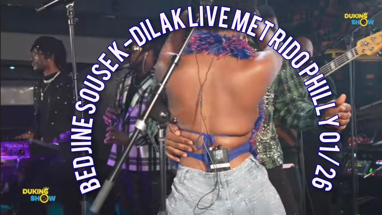 GAD BEDJINE KAP SOUSE K-DILAK LIVE MET RIDO RED WINE PHILADELPHIA SAT 01/26