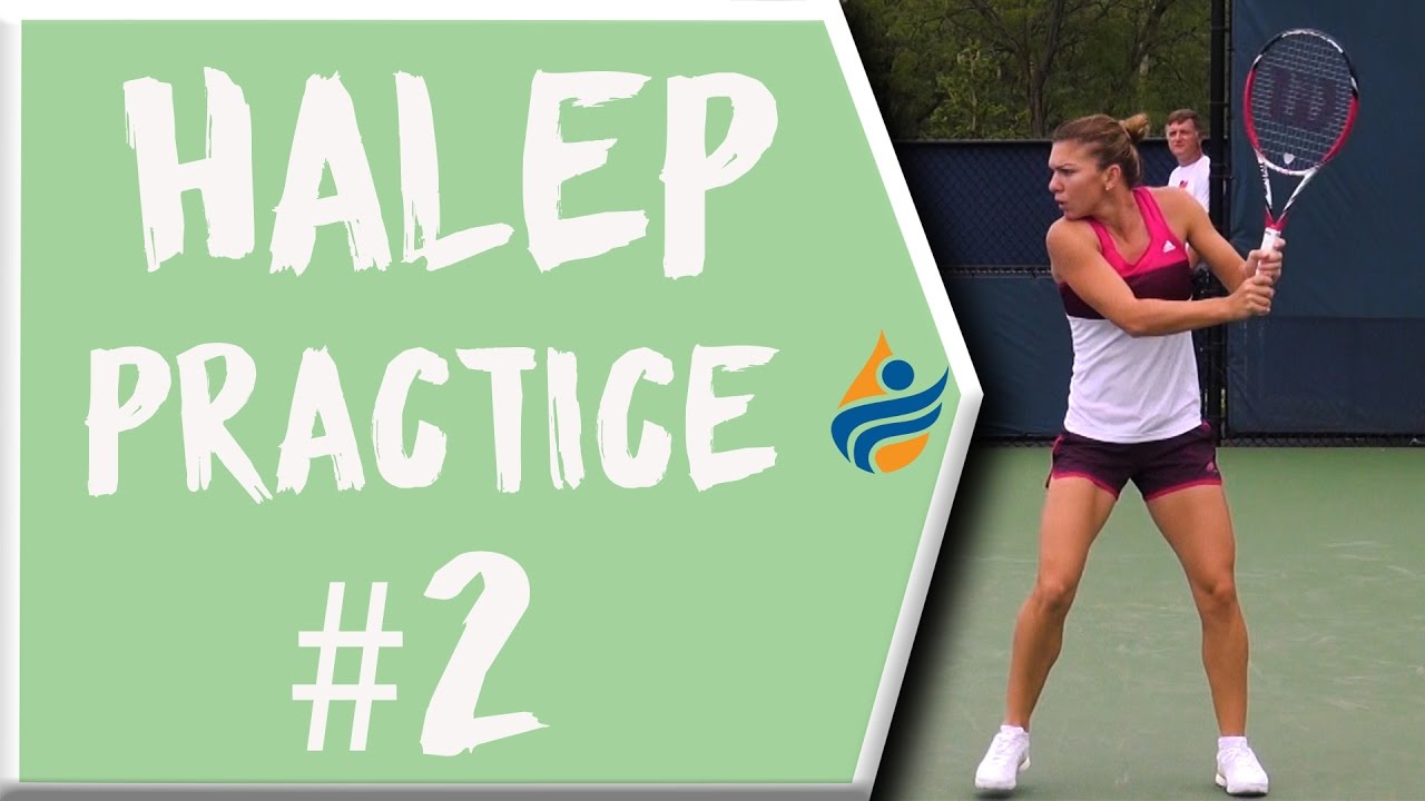 Simona Halep Practice Session #2 | Cincinnati 2014
