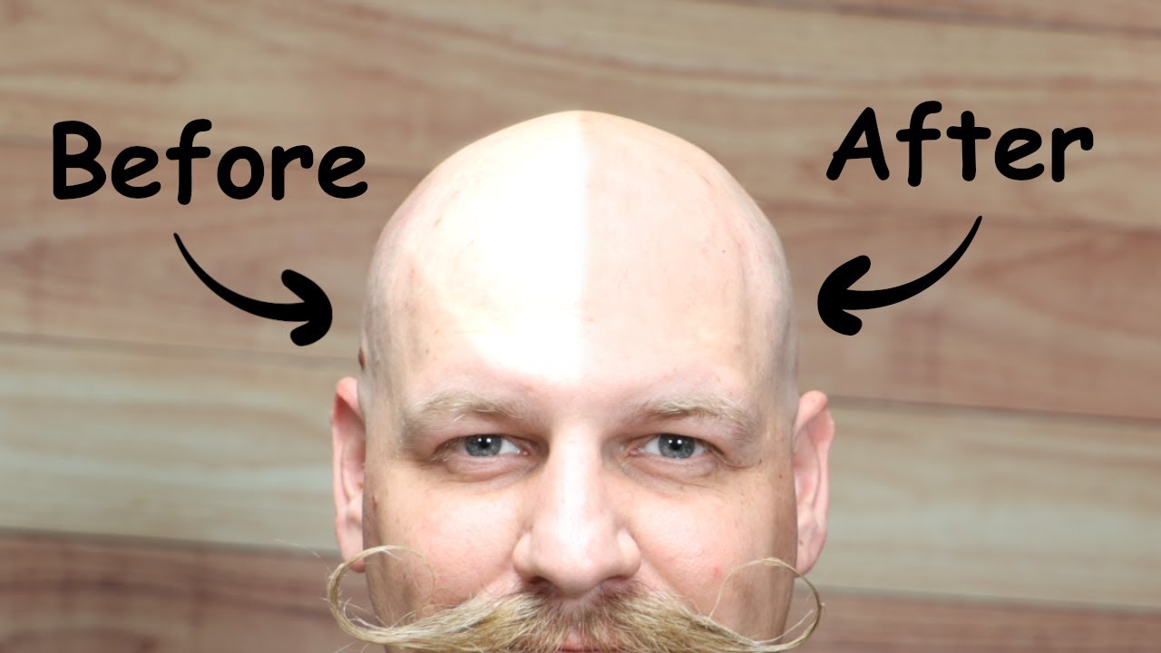 How to Matte your head : from a bright ball to  dull shine in to time