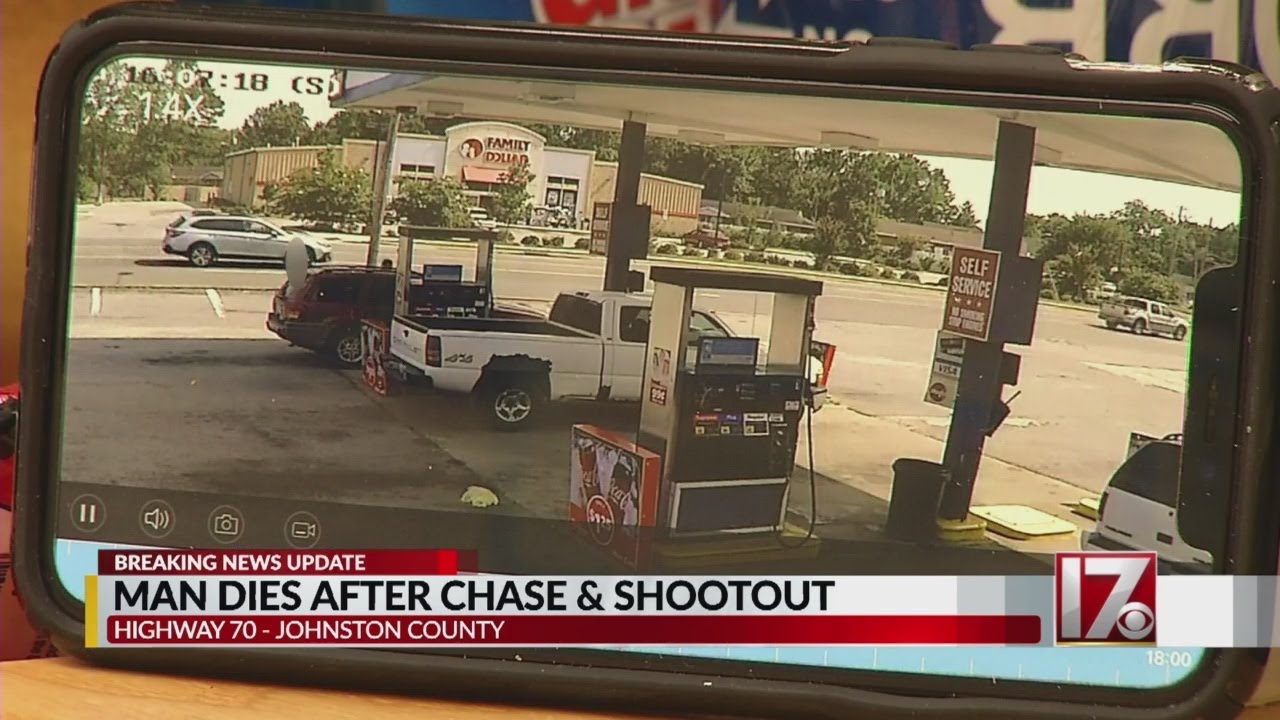 Video shows man before deadly Johnston County chase, shootout