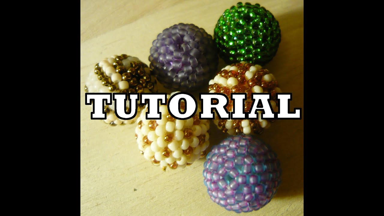 Beaded Balls - Kulki koralikowe [TUTORIAL] | Qrkoko.pl