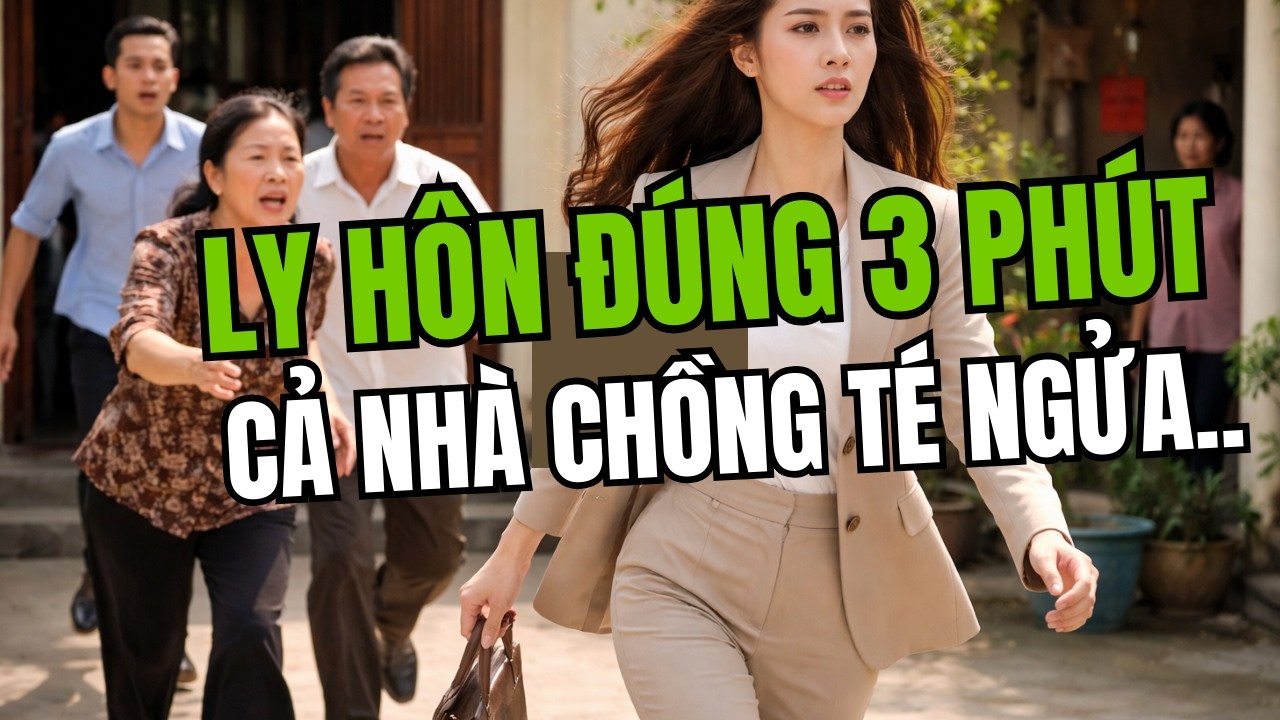 LY HÔN 3 PHÚT, CHỊ VỢ CÔNG KHAI SỔ TIẾT KIỆM 400 TỶ KHIẾN CẢ NHÀ CHỒNG CHẾT LẶNG