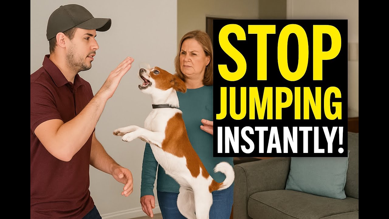 How I Stopped This Dog’s Jumping in 10 Minutes (Real Life Session)