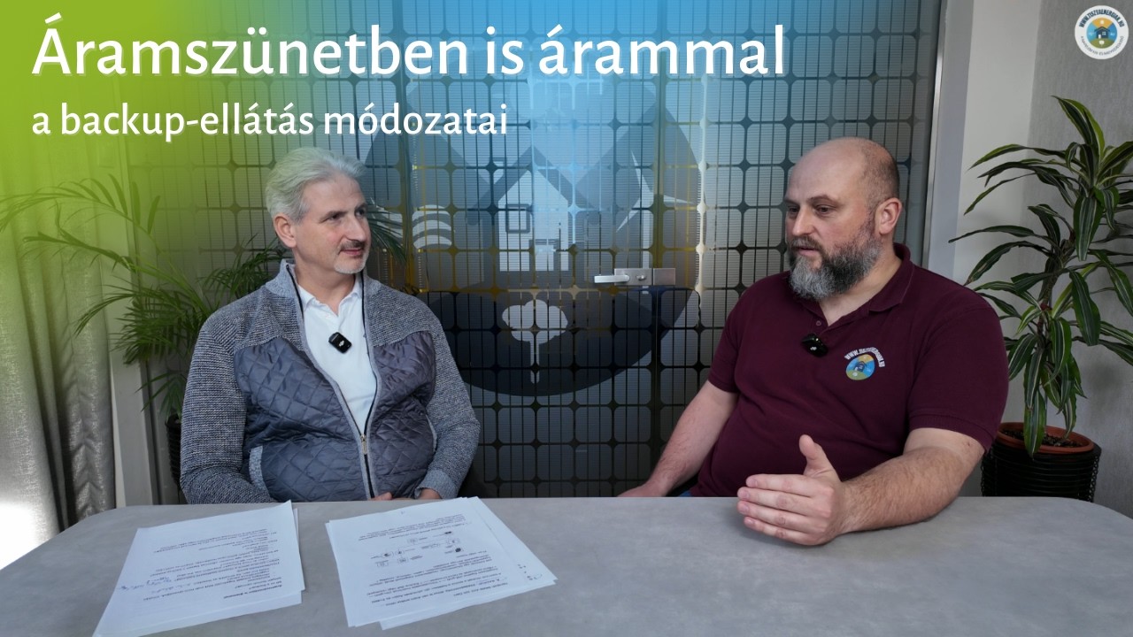 Áramszünetben is árammal - a backup-ellátás módozatai