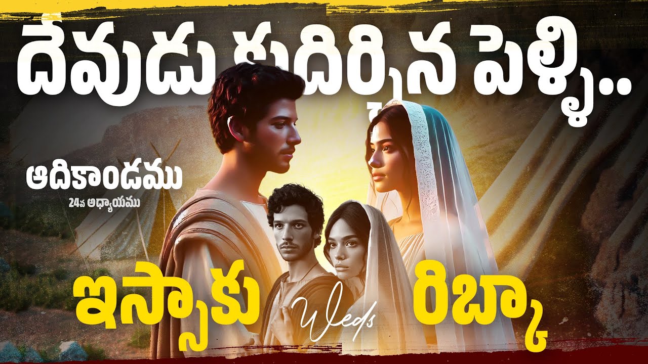 💍 దేవుడు కుదిర్చిన పెళ్ళి సంబంధం.. | ✨ Genesis Chapter 24 Telugu Bible | @manarakshakudu