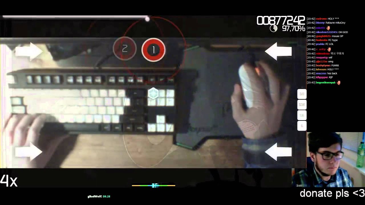 Niko plays Hatsune Miku - Atama no Taisou[Nogard] 2015 stream version
