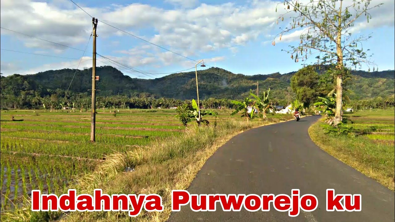 Melewati beberapa desa di Kecamatan Purworejo Kabupaten Purworejo Jawa Tengah