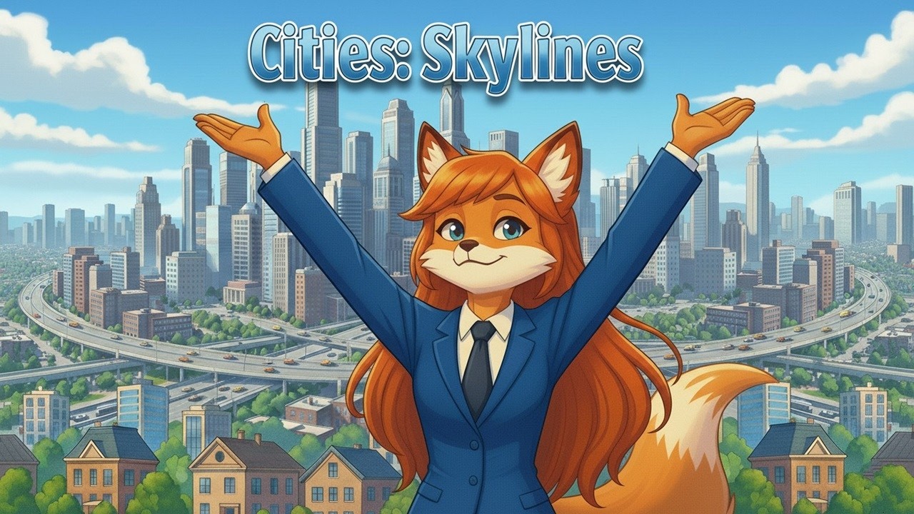 Прокачиваю свой город до максимального уровня - Мегалополис. Cities: Skylines - запись стрима.