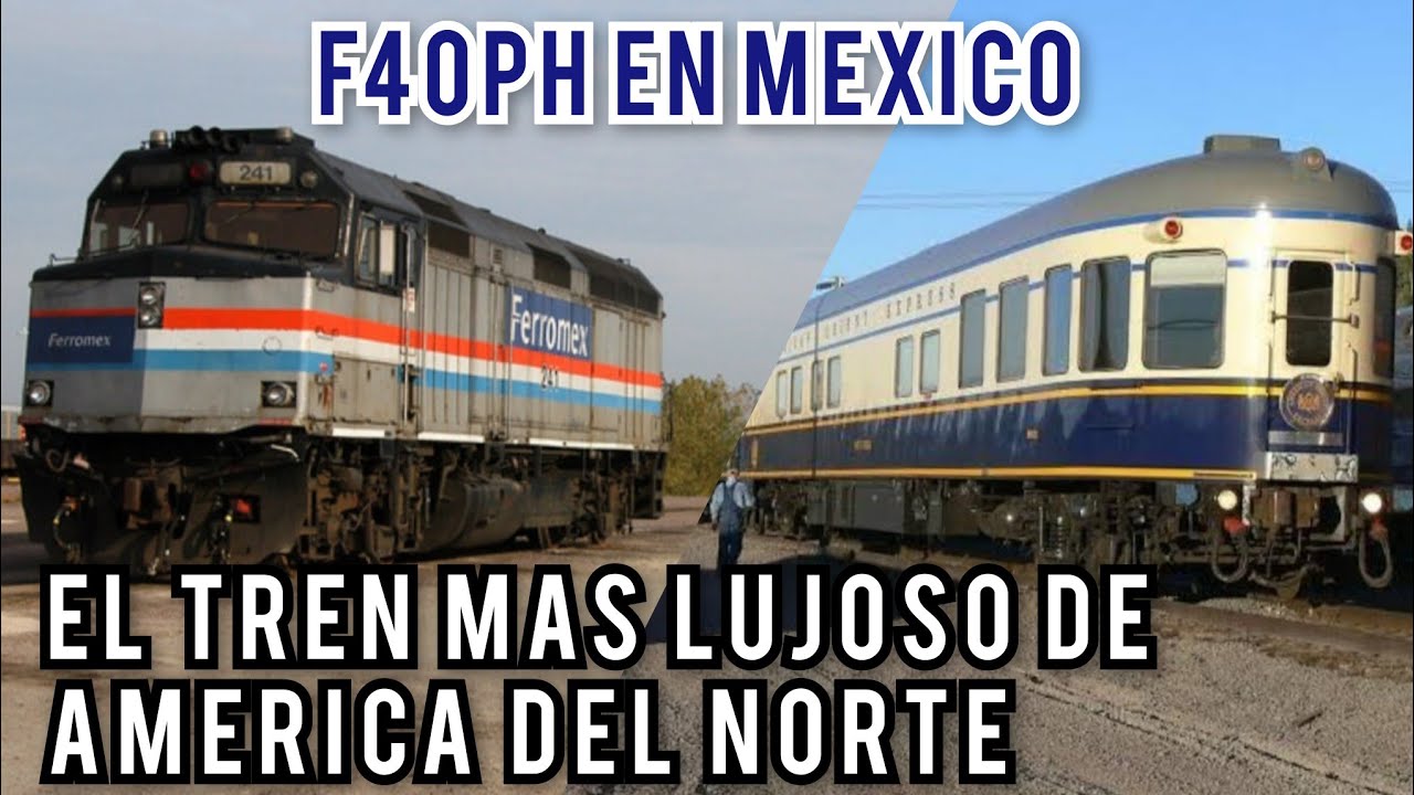 ¡ASÍ LLEGÓ A MÉXICO EL TREN MÁS LUJOSO DEL CONTINENTE! AMERICAN ORIENT EXPRESS Y LAS F40PH EN MEXICO