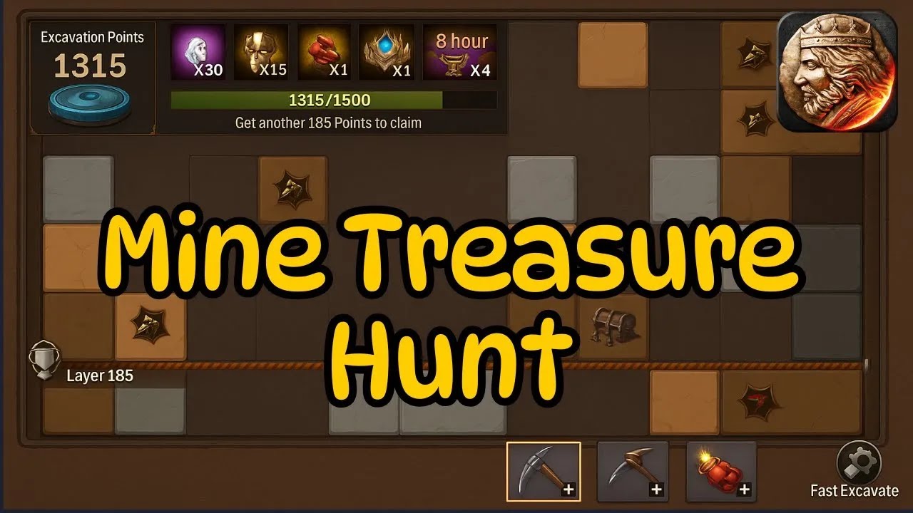 War and Order | Mine Treasure Hunt Rewards