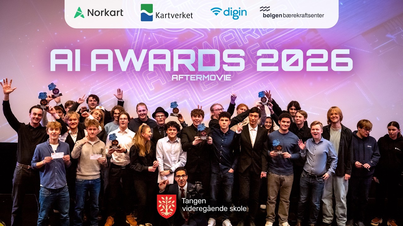 AI Awards 2026: Se hvordan Tangen videregående utfordrer grensene for KI