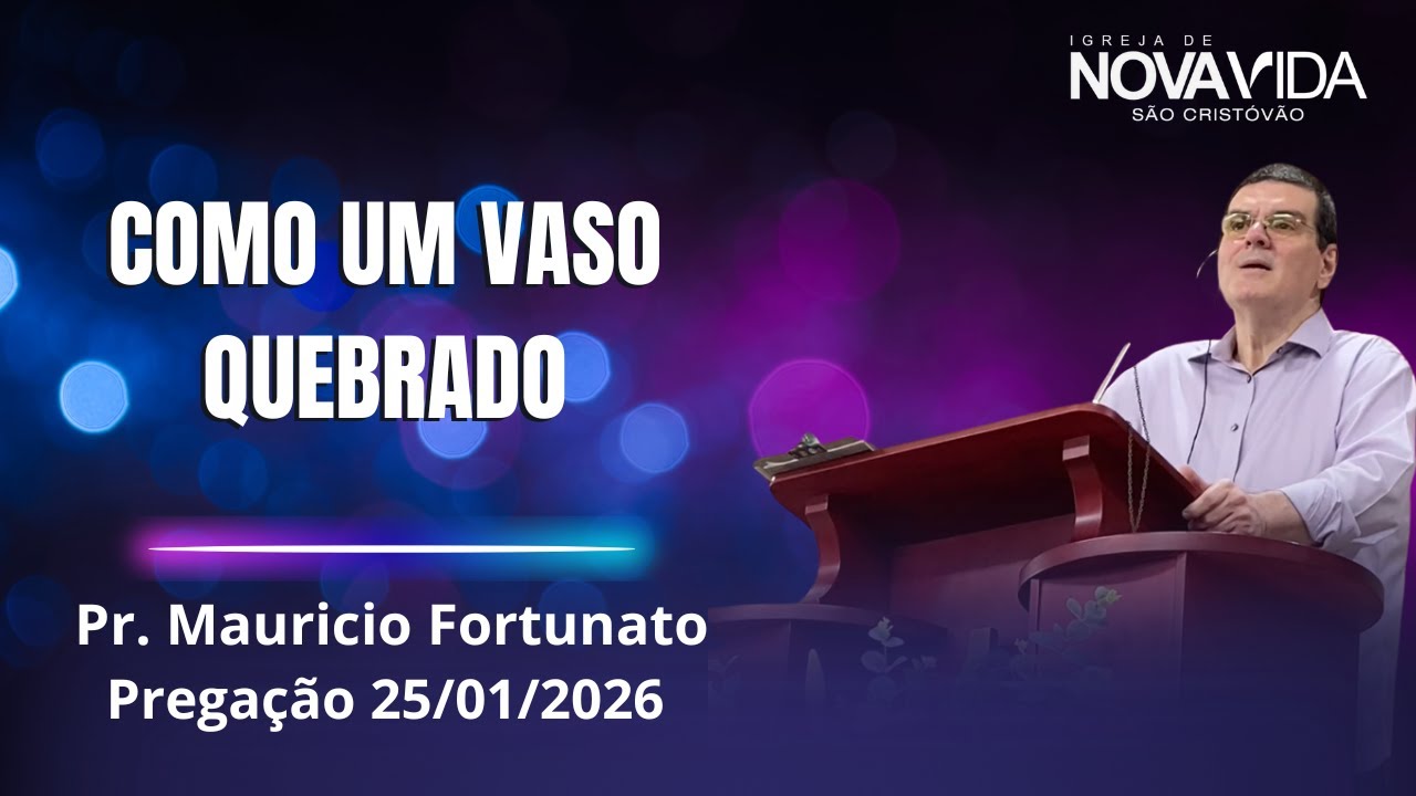 Como um vaso quebrado