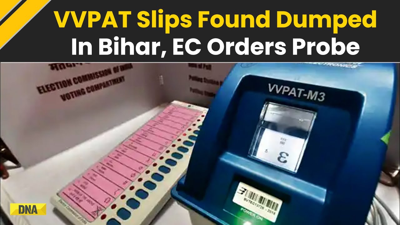 Bihar Election 2025: VVPAT Slips Found Dumped In Bihar, EC Orders Probe | What Really Happened?