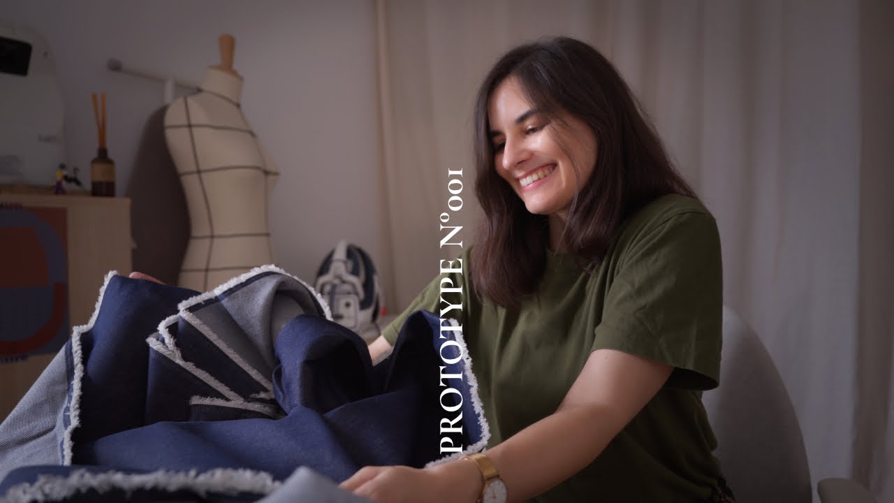 Prototype N°001 (1/3) - Ce rêve en denim bleu