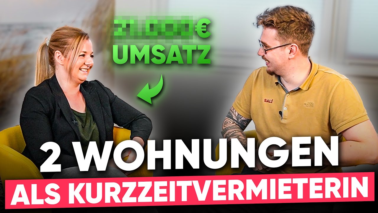 Mit zwei Wohnungen in der Kurzzeitvermietung erfolgreich! (Interview mit AirBnB Vermieterin)
