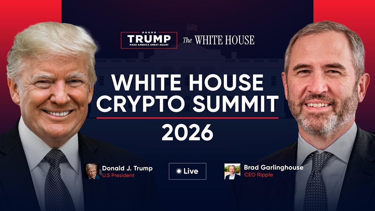 Crypto Summit 2026 at the White House | Live Stream with Industry Leaders & Influencers