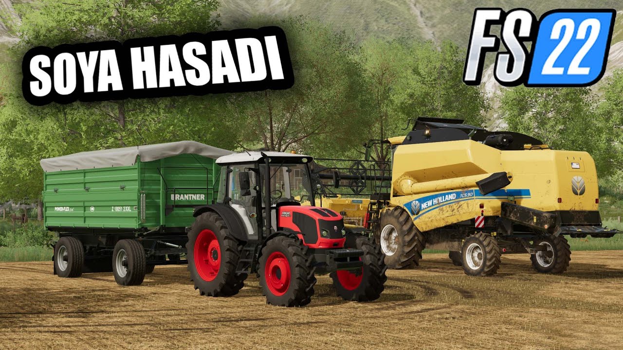 GÜZEL PARA YAPTIM | SOYA | FARMING SIMULATOR 22