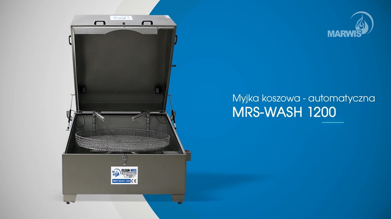 MRS WASH 1200 myjka koszowa - automatyczna producent Marwis.pl
