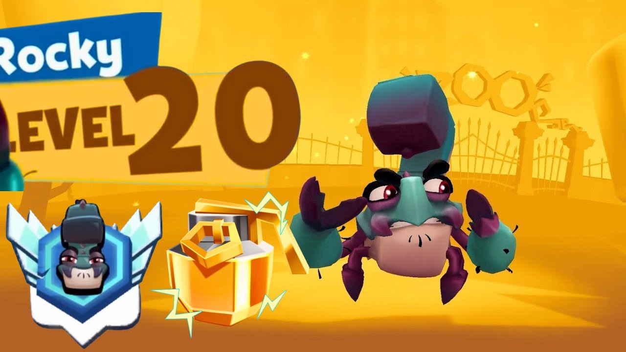 Solo Rocky Maxed Level 20 Zooba Gameplay