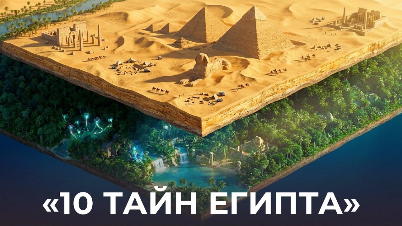 10 УДИВИТЕЛЬНЫХ Тайн Египта, Вы точно Не Знали