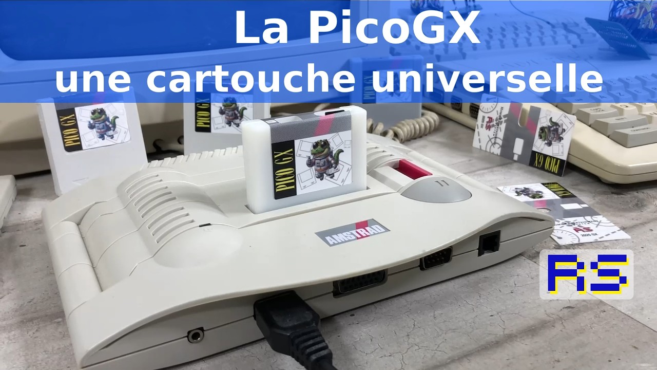 La PicoGX, une cartouche universelle pour Amstrad Plus et GX4000