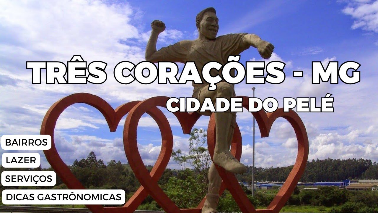 TRÊS CORAÇÕES - MG. Onde morar, o que fazer, culinária, educação, cidades próximas e muito mais.