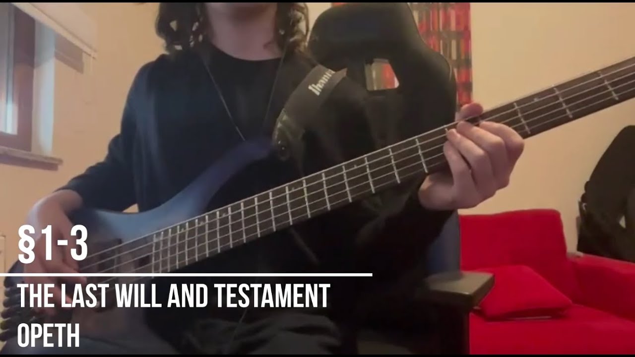 Paragraph 1-3 - Opeth | Bass Cover by Doruk Ersöz